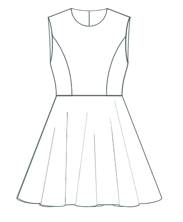 Armhole Princess Seam Bodice