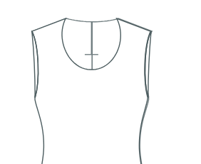 Plunging Roundneck