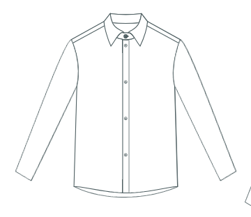 Standard Collar with Front Placket
