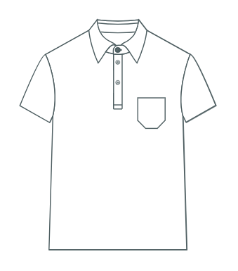Standard Collar Polo with Pocket